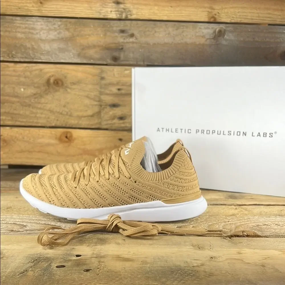PL Men's Techloom Wave Sneakers - Tan/White - 7.5 - New in box